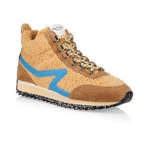 New With Tags Rag & Bone Shearling Retro Hiker size 38
